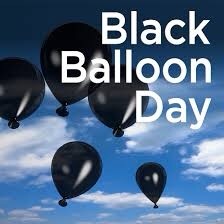 black balloon day